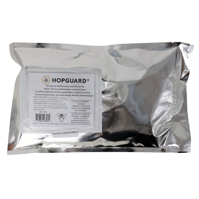 HopGuard 3 | Varroa Mite Control | 24 Strips