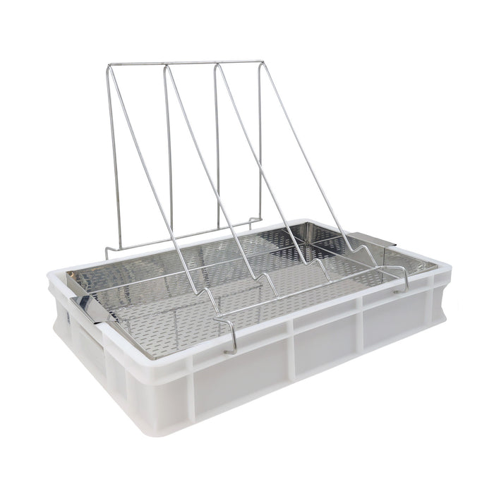 Lyson | Uncapping Tray with Steel Drip Tray and Mesh | W32330