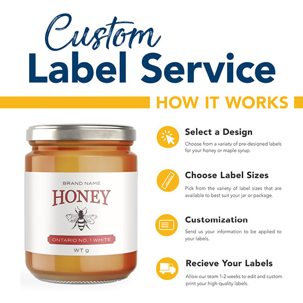 Custom Label Design and Print Service Digital Catalogue