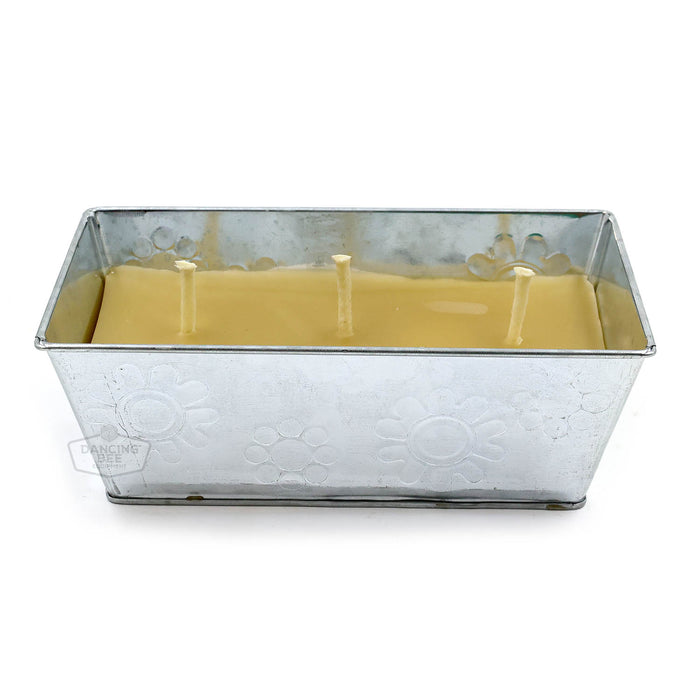 The Candle Works | Citronella 3 Wick Rectangle Candle | 1.5 lb