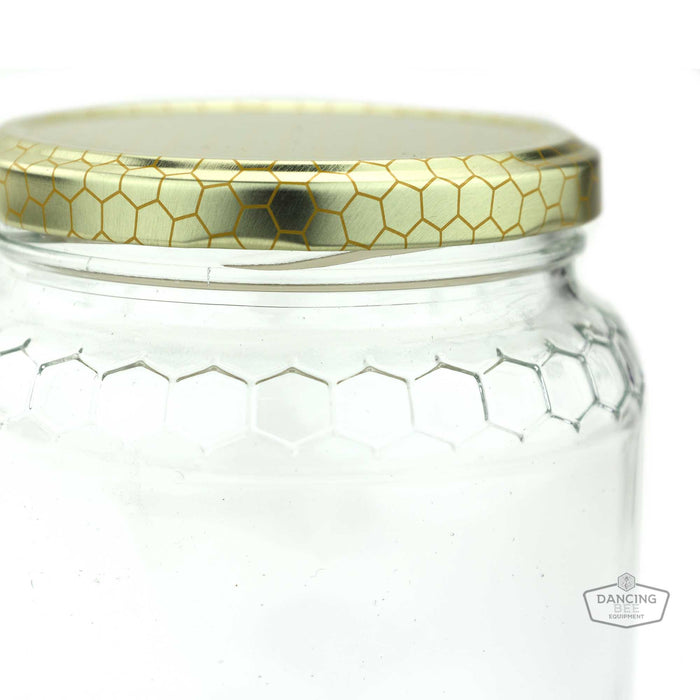 Glass Honeycomb Jar | 1 kg