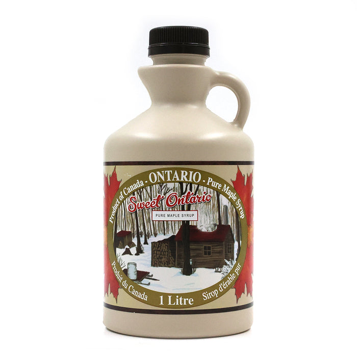 OMSPA Plastic Maple Syrup Jug | 1 Litre