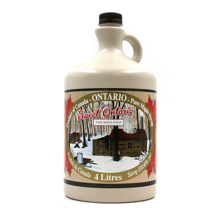 OMSPA Plastic Maple Syrup Jug | 4 Litre