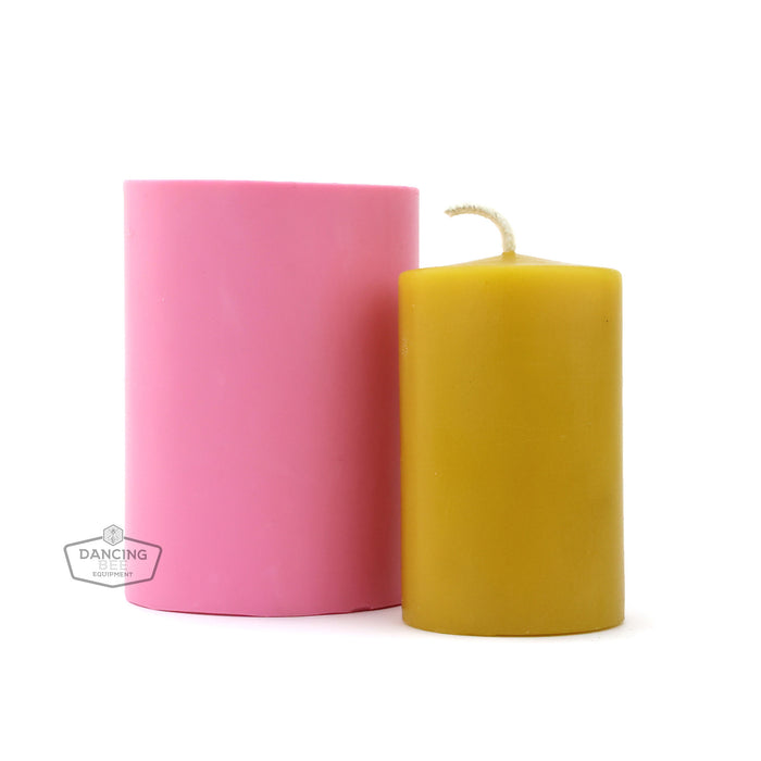 Busy Bee | Smooth Pillar Candle Mould |  2.5" x 3"