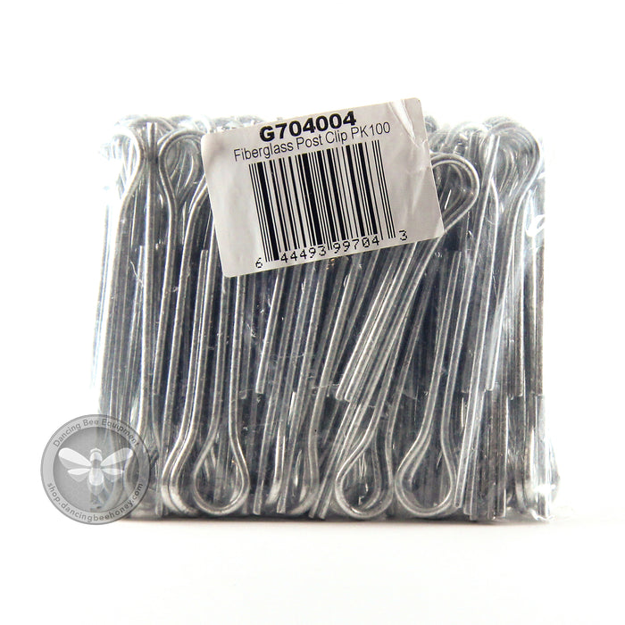 Gallagher | Fibreglass Post Clips | 100 pack