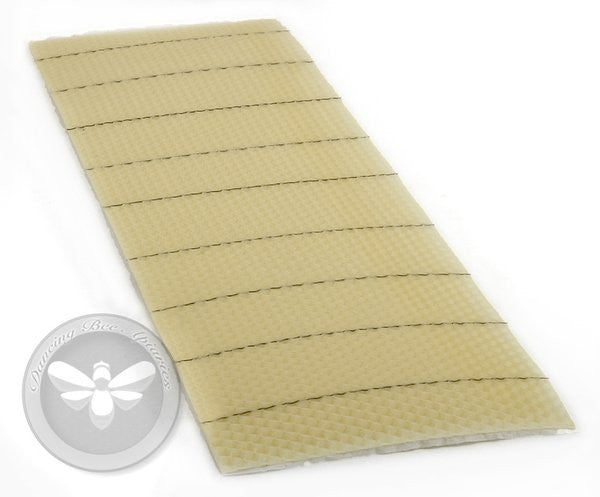 Wired Beeswax Foundation - Medium