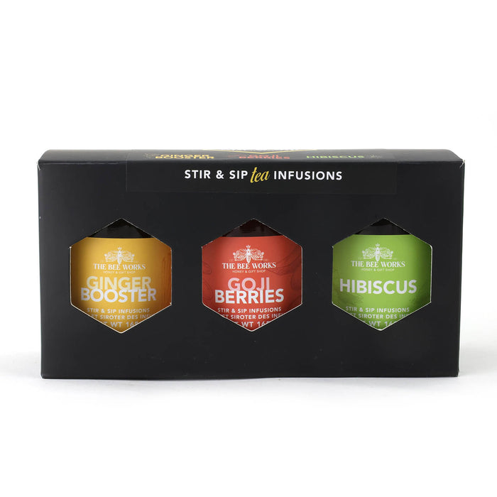 The Bee Works | Stir & Sip Tea Infusions | Set of 3