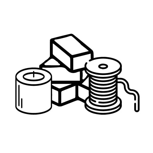 Wick, Wax & Accessories