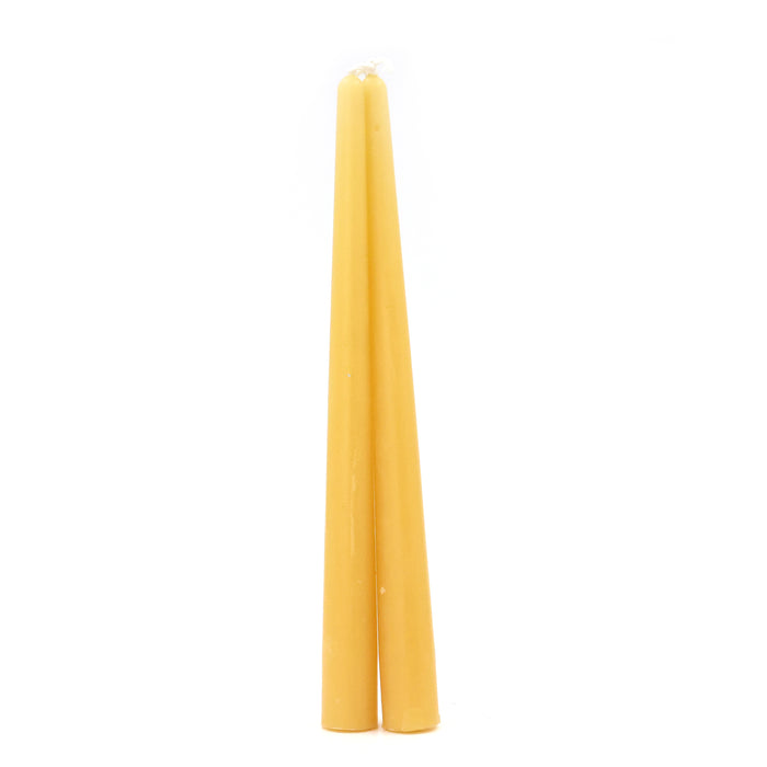 The Candle Works | Taper Beeswax Candle Pair | Tall 10"