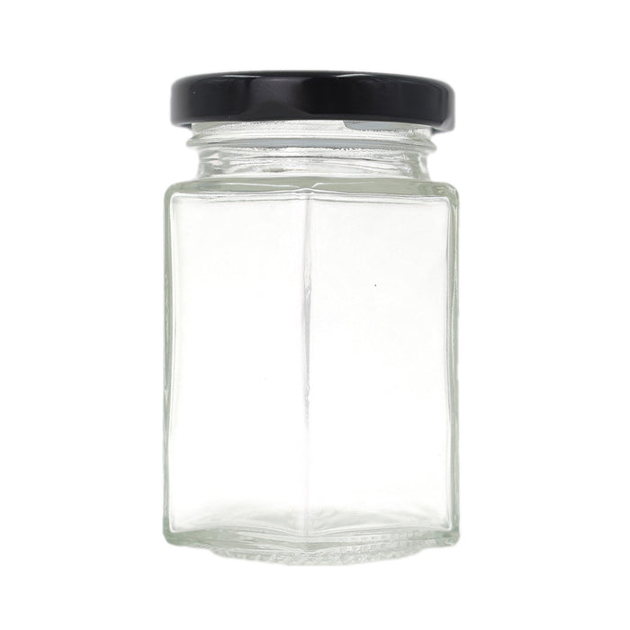Glass Hexagon Jar | 110 ml