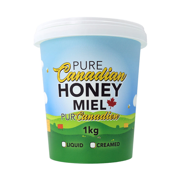 Pure Canadian Honey Tub | Plastic | 1 kg