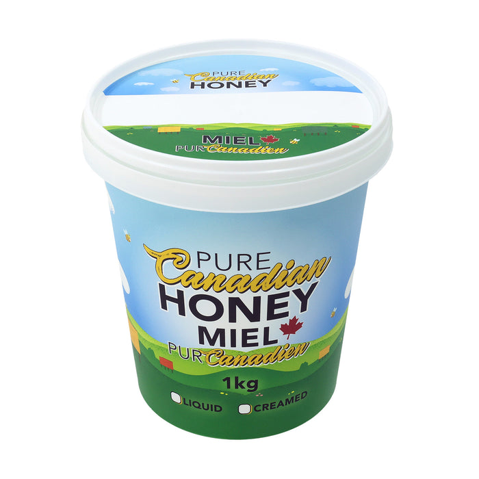 Pure Canadian Honey Tub | Plastic | 1 kg