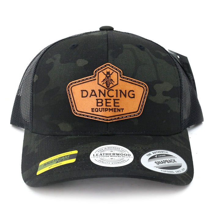 Dancing Bee Equipment | Leather Patch Trucker Hat