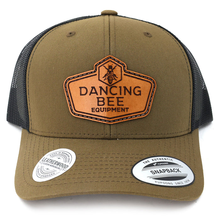 Dancing Bee Equipment | Leather Patch Trucker Hat