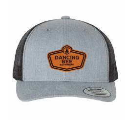 Dancing Bee Equipment | Leather Patch Trucker Hat