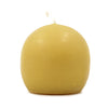 The Candle Works |Smooth Ball Beeswax Candle