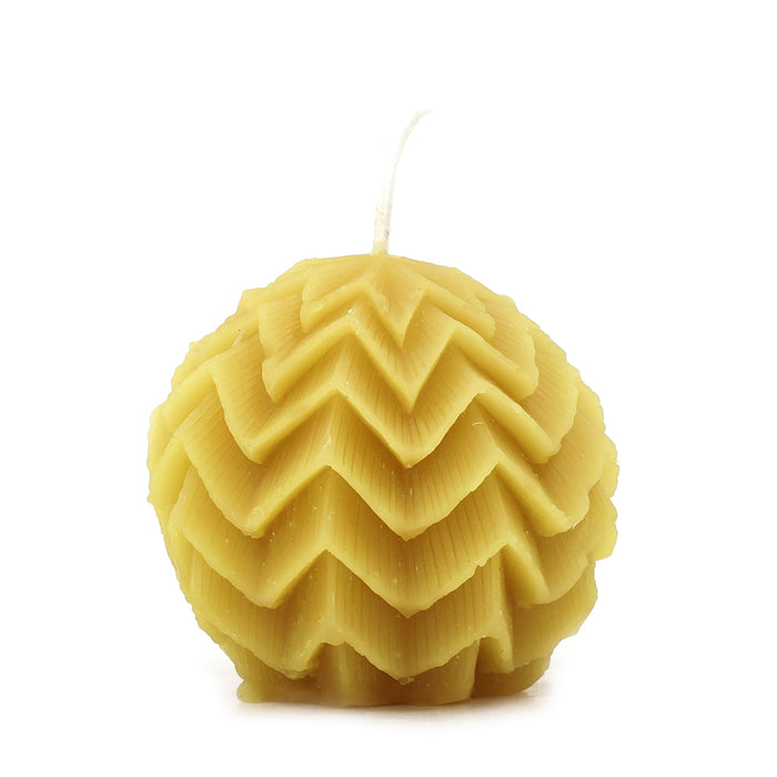 The Candle Works |Fairy Ball Beeswax Candle