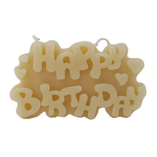 The Candle Works Happy Birthday Candle