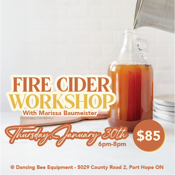 Warm Up With Fire Cider and Lip Balms Make & Take Workshop | Thursday January 30th 6-8pm