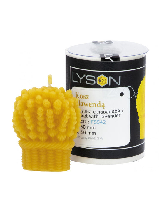 Lyson | Basket of Lavender Candle Mould | FS542