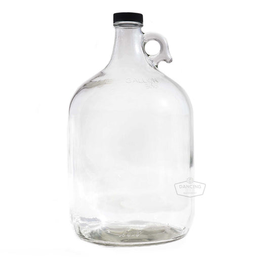 128oz Glass Jug with Handle (1 Gallon) with lid