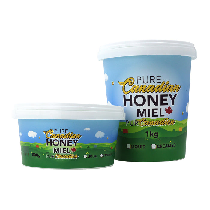 Pure Canadian Honey Tub | Plastic | 1 kg