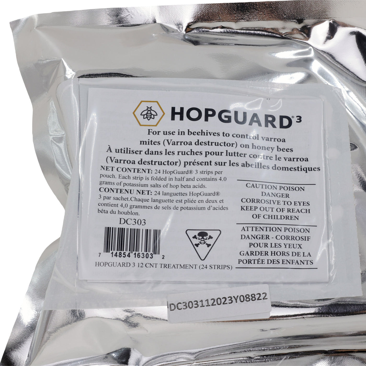 HopGuard 3 | Varroa Mite Control | 24 Strips in Canada | Dancing Bee ...