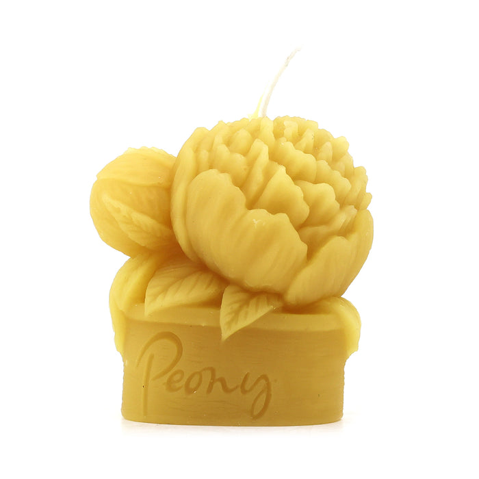 The Candle Works |Peony Beeswax Candle