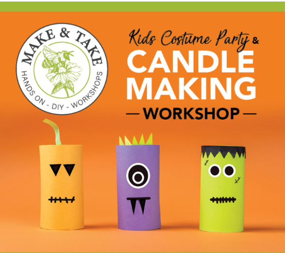 Kids Halloween Party | Make & Take Workshop | Saturday, October 31st 2pm