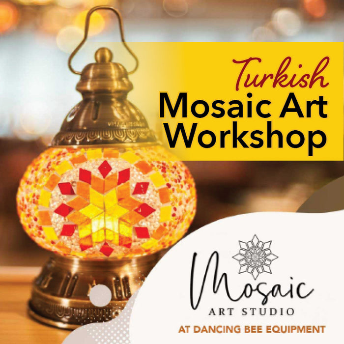 Turkish Mosaic Art Candle Holder Workshop | Thursday October 1st, 6pm