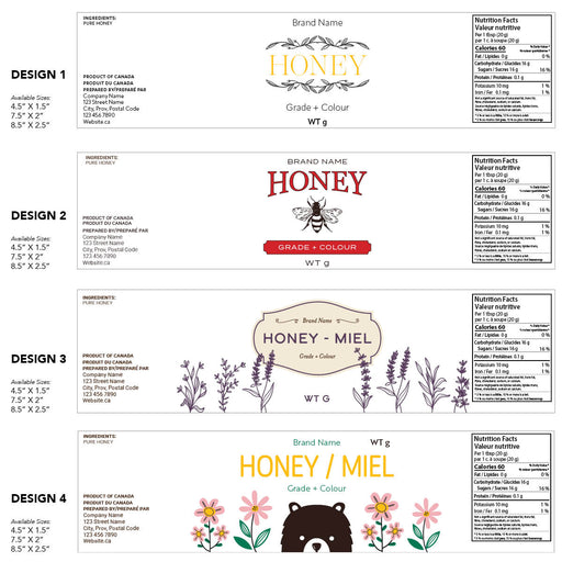 Labels and Services — Dancing Bee Equipment