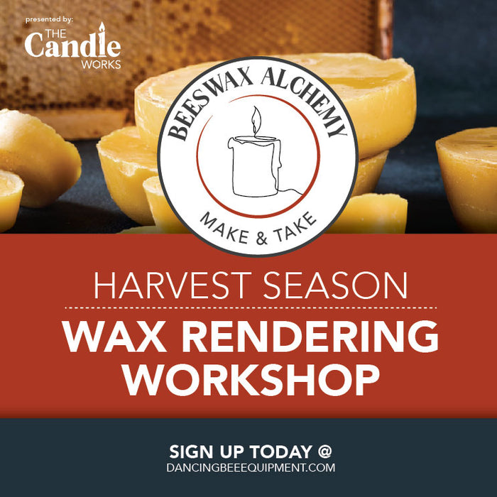 Harvest Season Beeswax Alchemy Make & Take Saturday September 7th