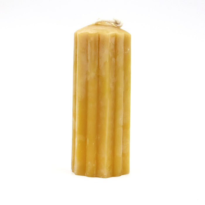 The Candle Works | Starburst Tall | Pure Beeswax Candle