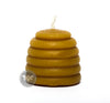 The Candle Works | Beehive Skep Beeswax Candle | 1.5 Inch