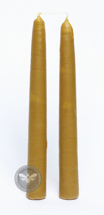 Dancing Bee Apiary | Hand Dipped Beeswax Taper Candles | 7"