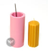 Busy Bee | Starburst Pillar Candle Mould | 2" x 5"