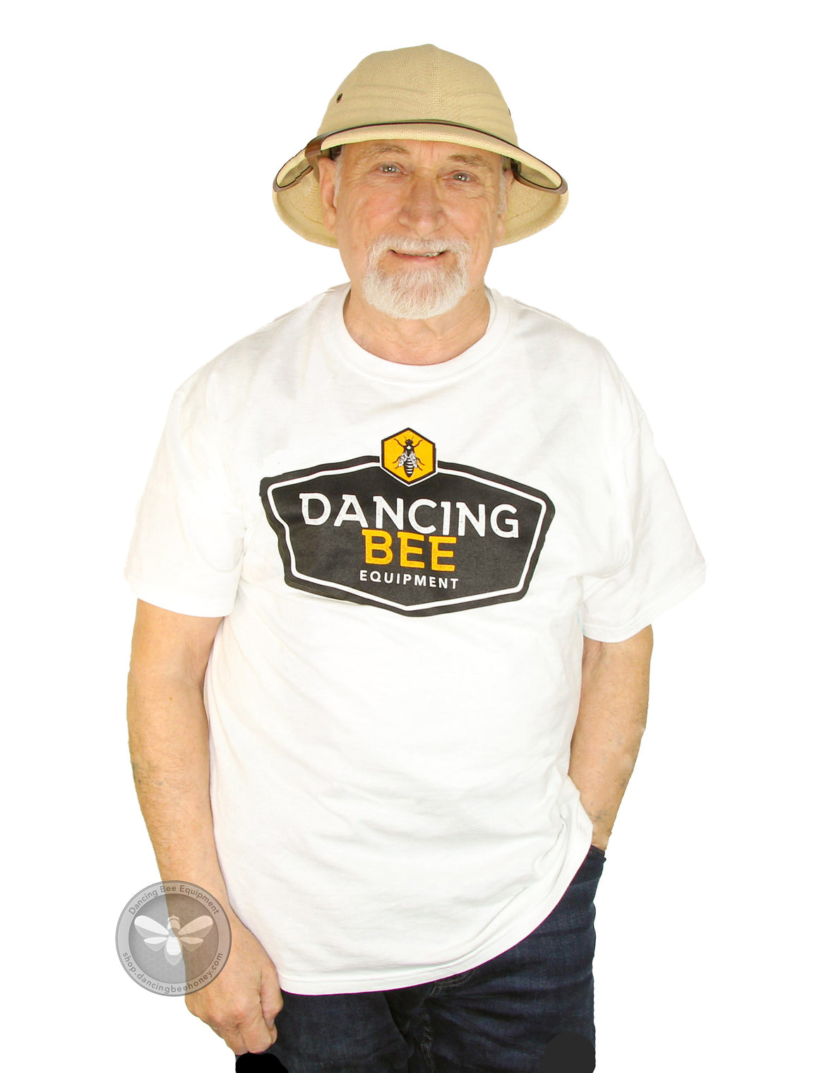 Dancing Bee Equipment | Branded T-shirt | White