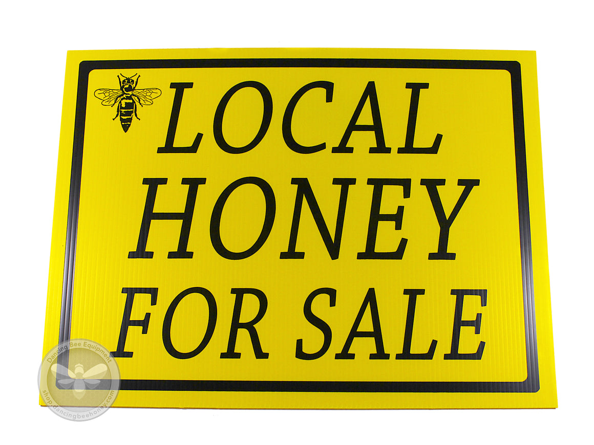 Local Honey for Sale | Sign