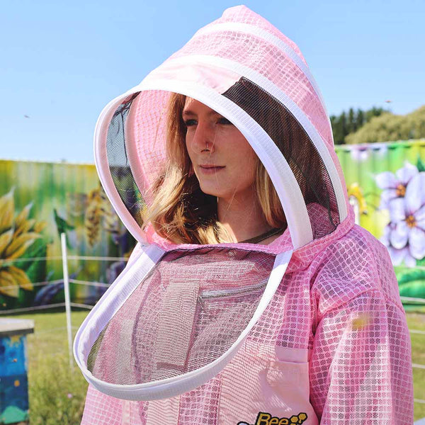 Bee Steward | Pink Vented Beekeeping Suit | Limited Edition - Dancing ...