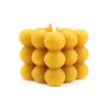 The Candle Works | Bubble Cube Beeswax Candle | Large