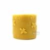 Candle Flex | Bee Cylinder Mould | 3x3