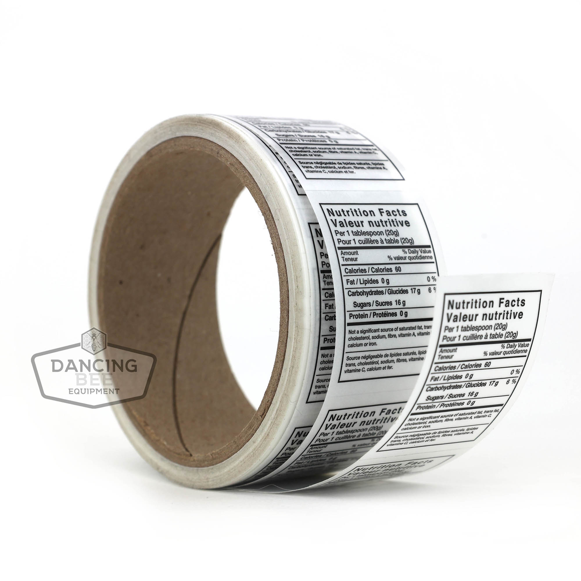 Clear Honey Label - Roll of 250 | Betterbee