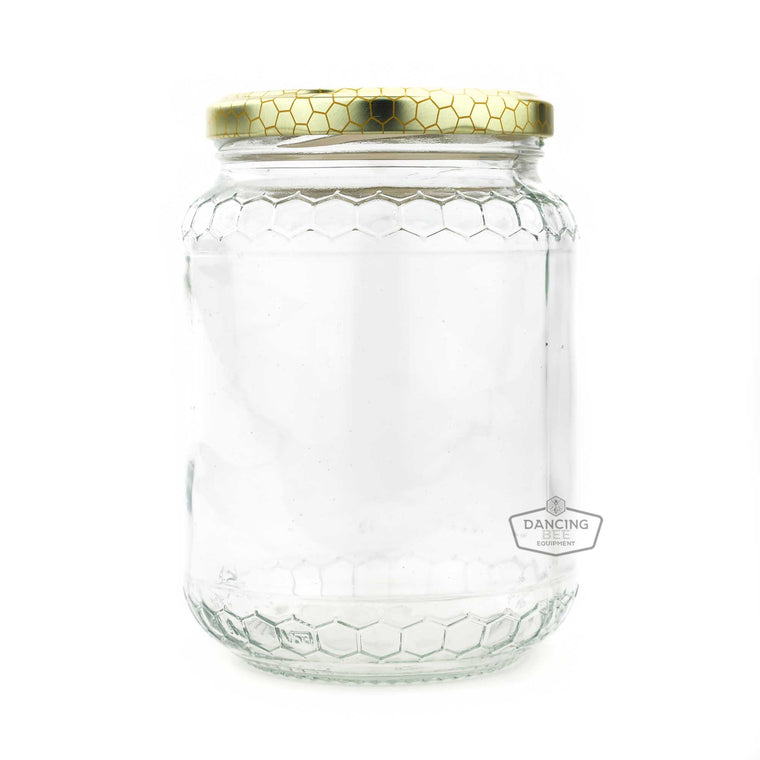 Glass Honeycomb Jar | 1 kg