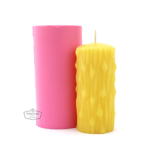 Busy Bee | Lumpy Bumpy Pillar Candle Mould | 2" x 5"