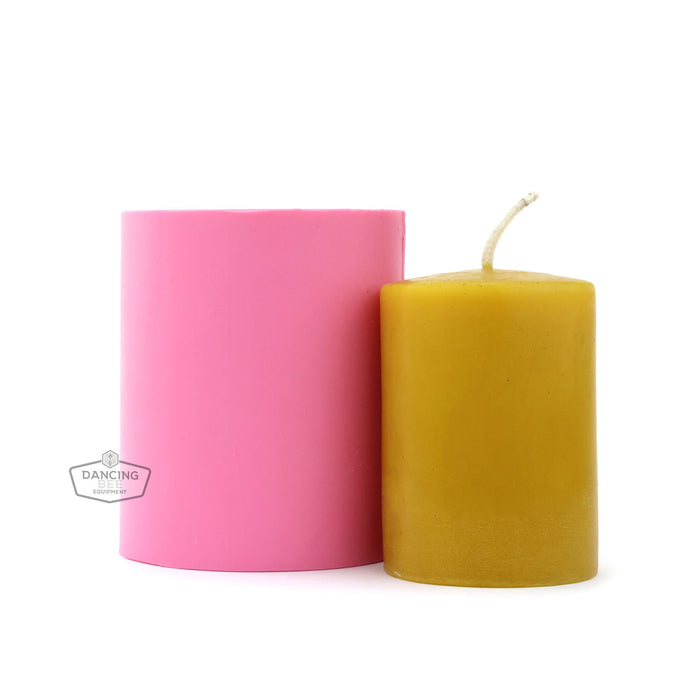 Busy Bee | Smooth Pillar Candle Mould | 2" x 3"