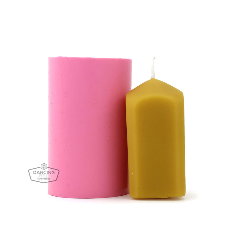 Busy Bee | Square Pillar Candle Mould | 1.8" x 3"