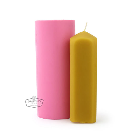 Busy Bee | Square Pillar Candle Mould | 1.8" x 5"