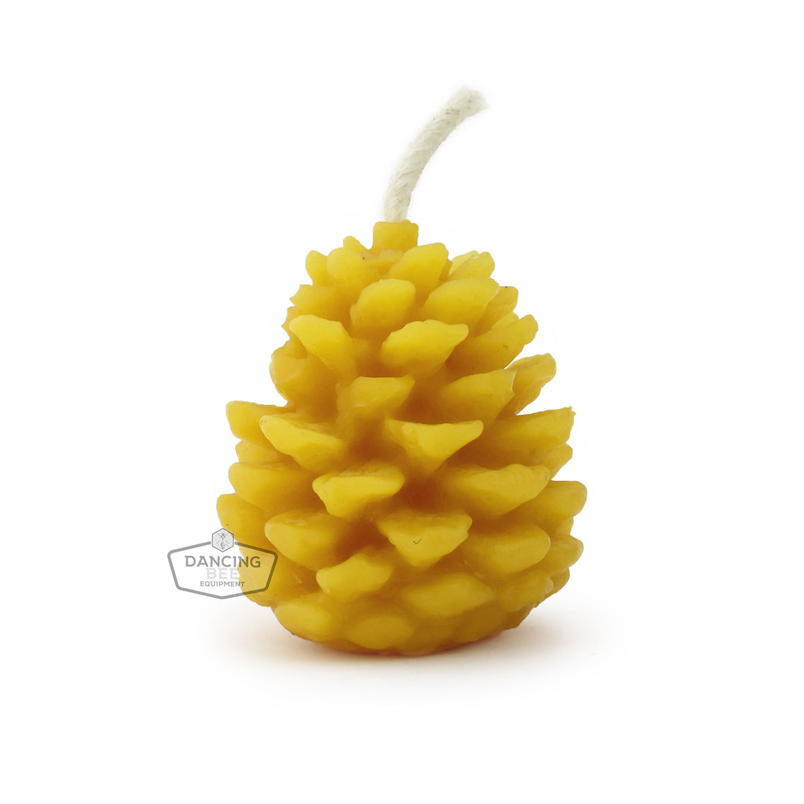 The Candle Works | Pinecone Beeswax Candle | Small