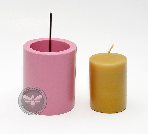 Busy Bee | Smooth Pillar Candle Mould | 2" x 3"