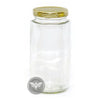 Glass Cylinder Jar | 375 ml